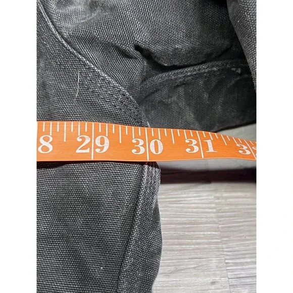 Carhartt Mens Work‎ Chore Coat Jacket Barn Quilt Lined Black Workwear